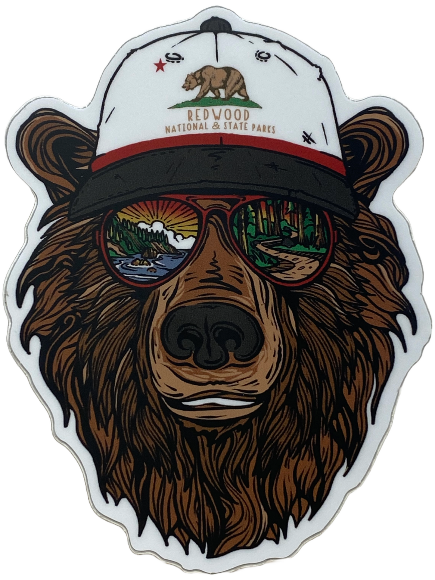 Redwood National & State Parks M.V Bear Sticker