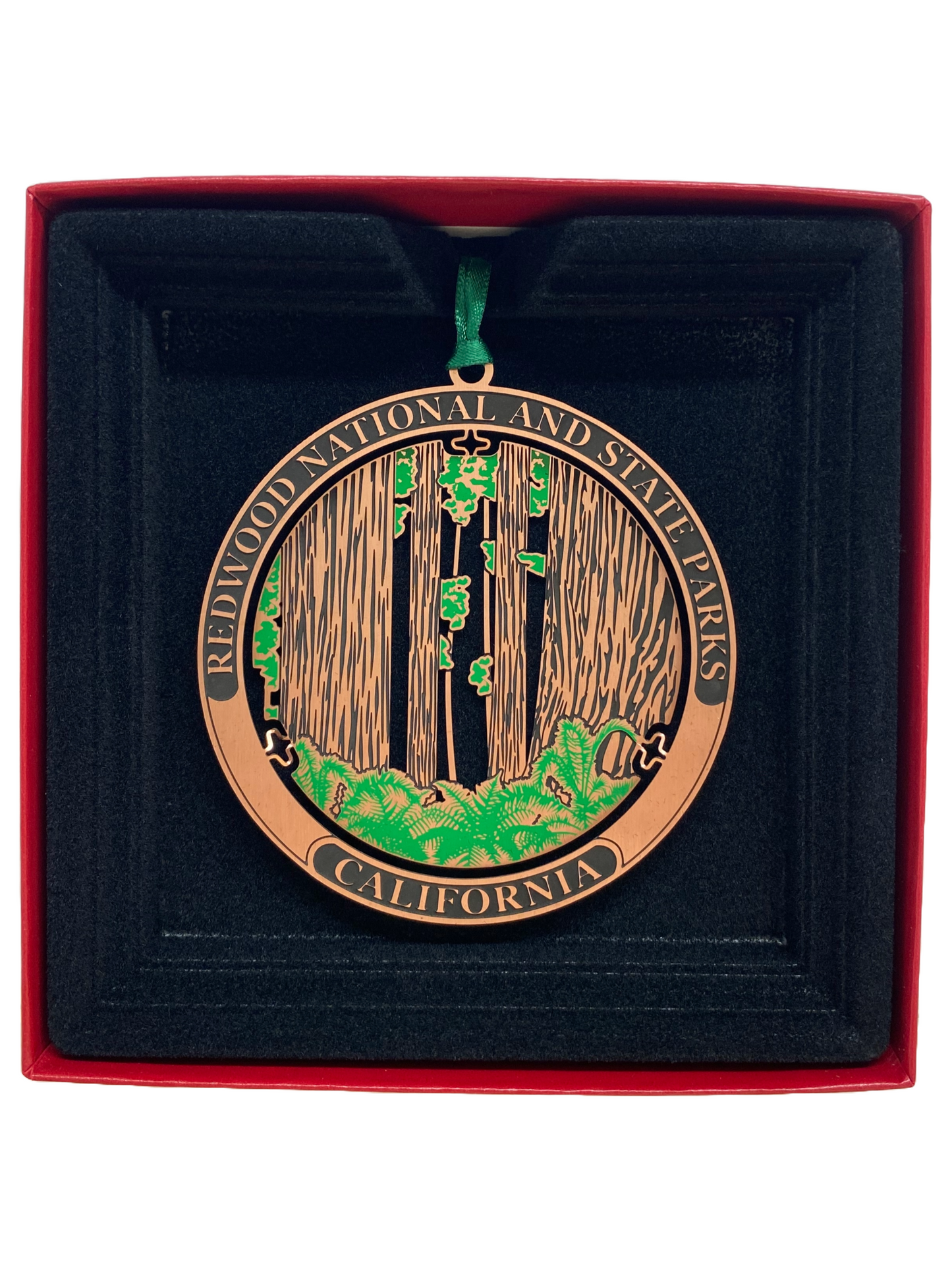 Redwood National & State Parks Copper Ornament