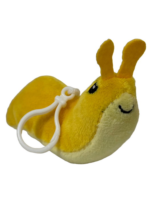 Plush Banana Slug Keychain