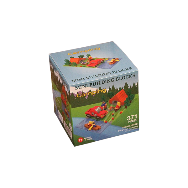 Mini Building Blocks Set Camping Edition