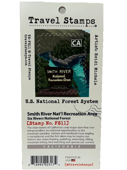 Travel Stamp: Smith River National Recreation Area