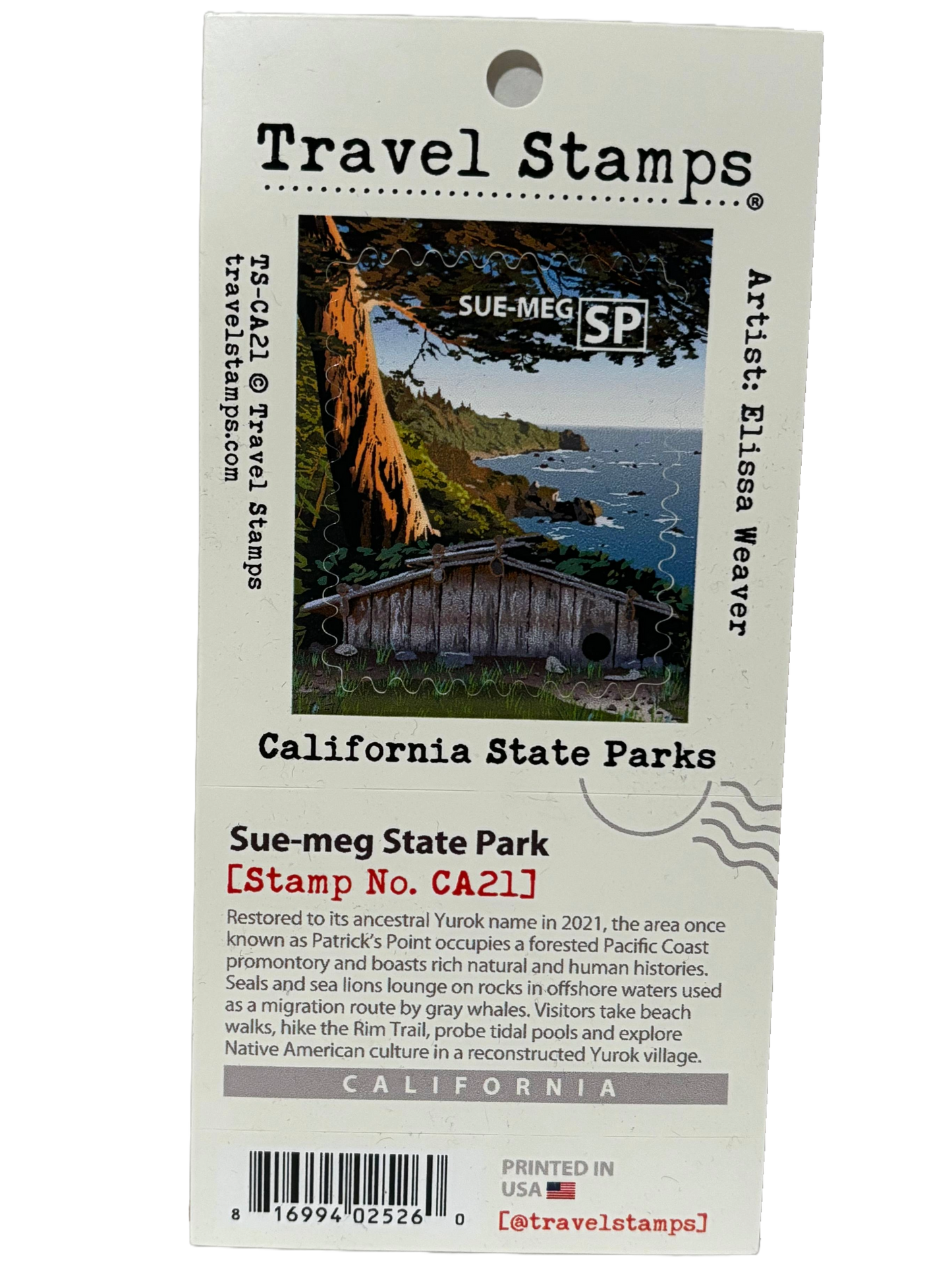 Travel Stamp: Sue-meg State Park