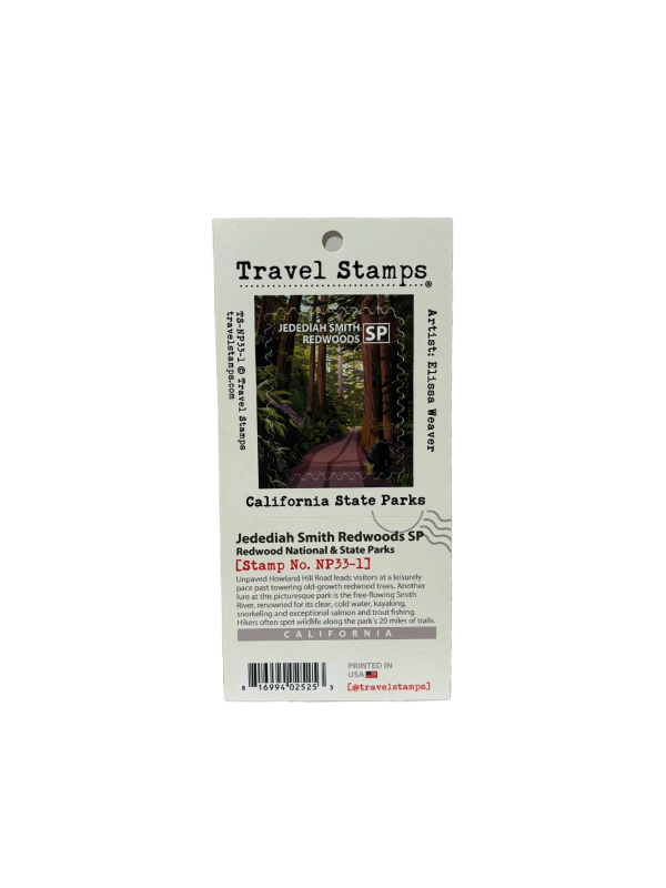 Travel Stamp: Jedediah Smith Redwoods State Park