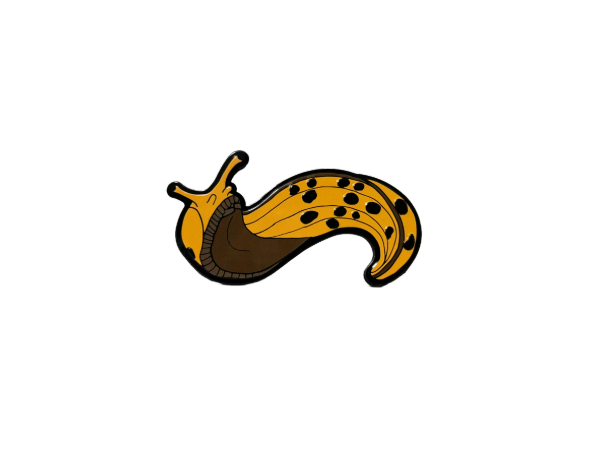 Tin Banana Slug Magnet