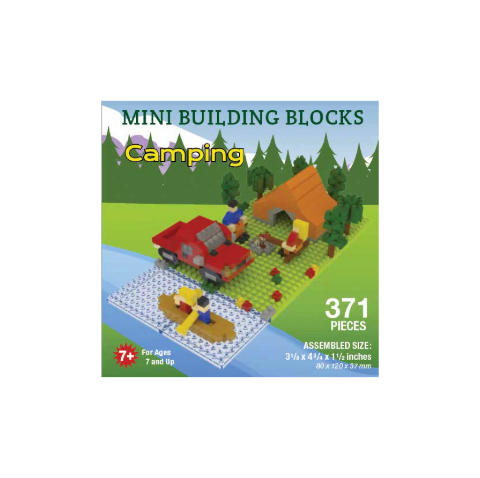 Mini Building Blocks Set Camping Edition