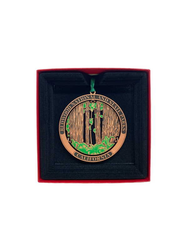 Redwood National & State Parks Copper Ornament