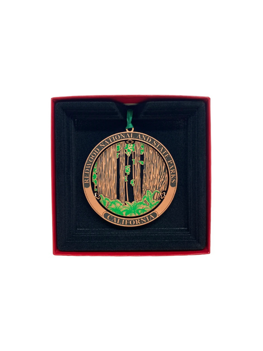 Redwood National & State Parks Copper Ornament