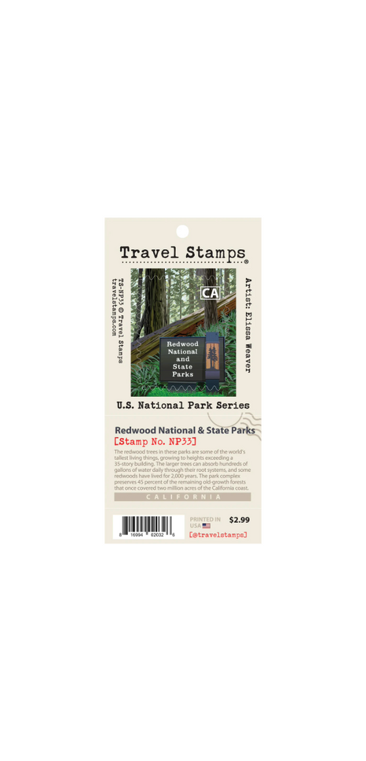 Travel Stamp: Redwood National & State Parks