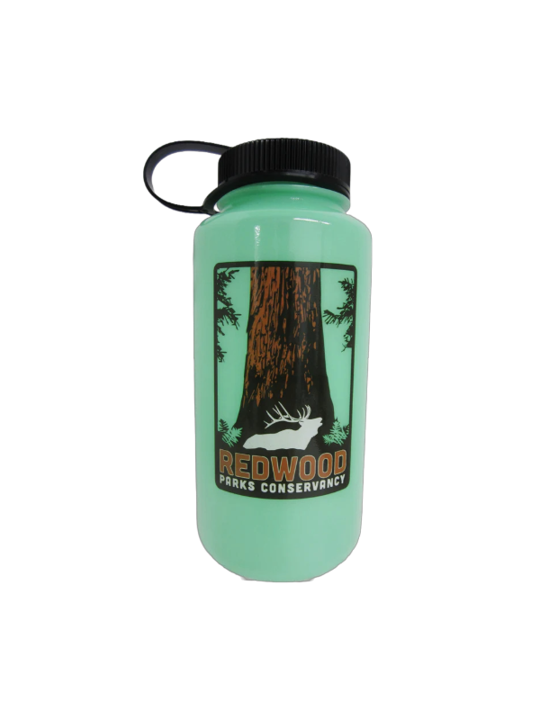 Redwood Parks Conservancy Glow In the Dark 32oz Nalgene Bottle