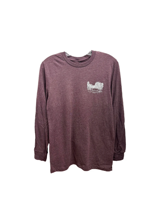 Redwood National & State Parks Long Sleeve Map Shirt