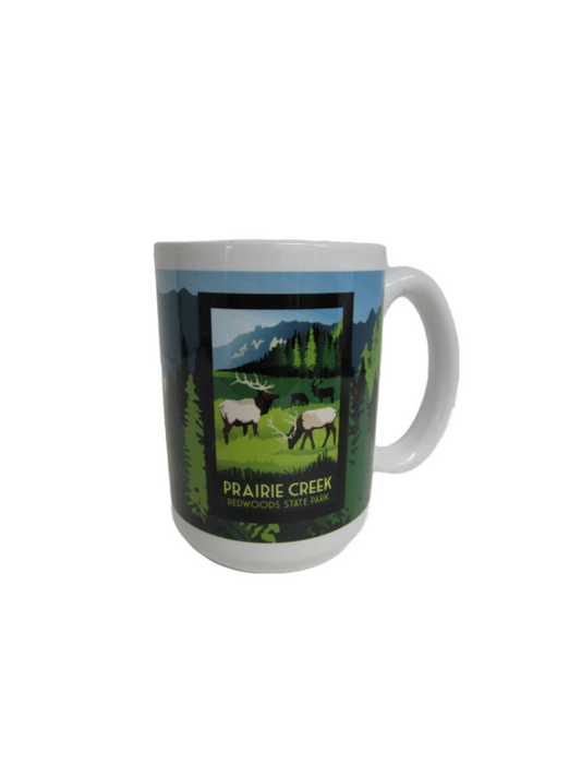Prairie Creek Redwoods State Park WPA Style Mug