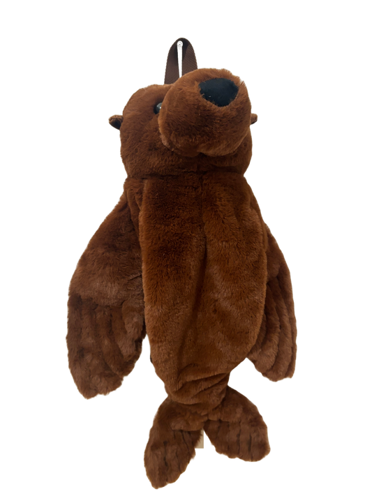 Sea Lion Plushie Backpack