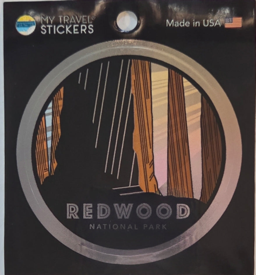 Redwood National Park Reflective Sticker