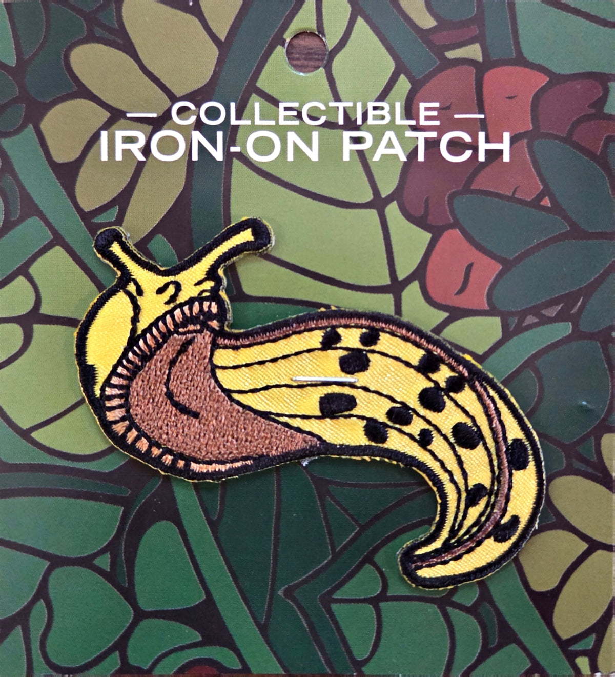 Banana Slug Iron-On Collectible Patch