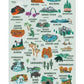 National Parks of the USA Scarf