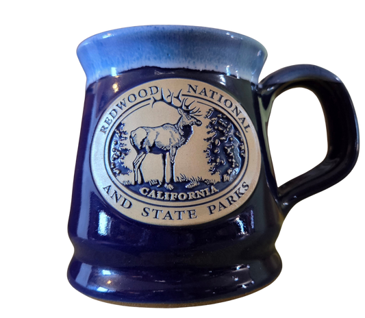Redwood National and State Parks  Footed Style Pottery Mug