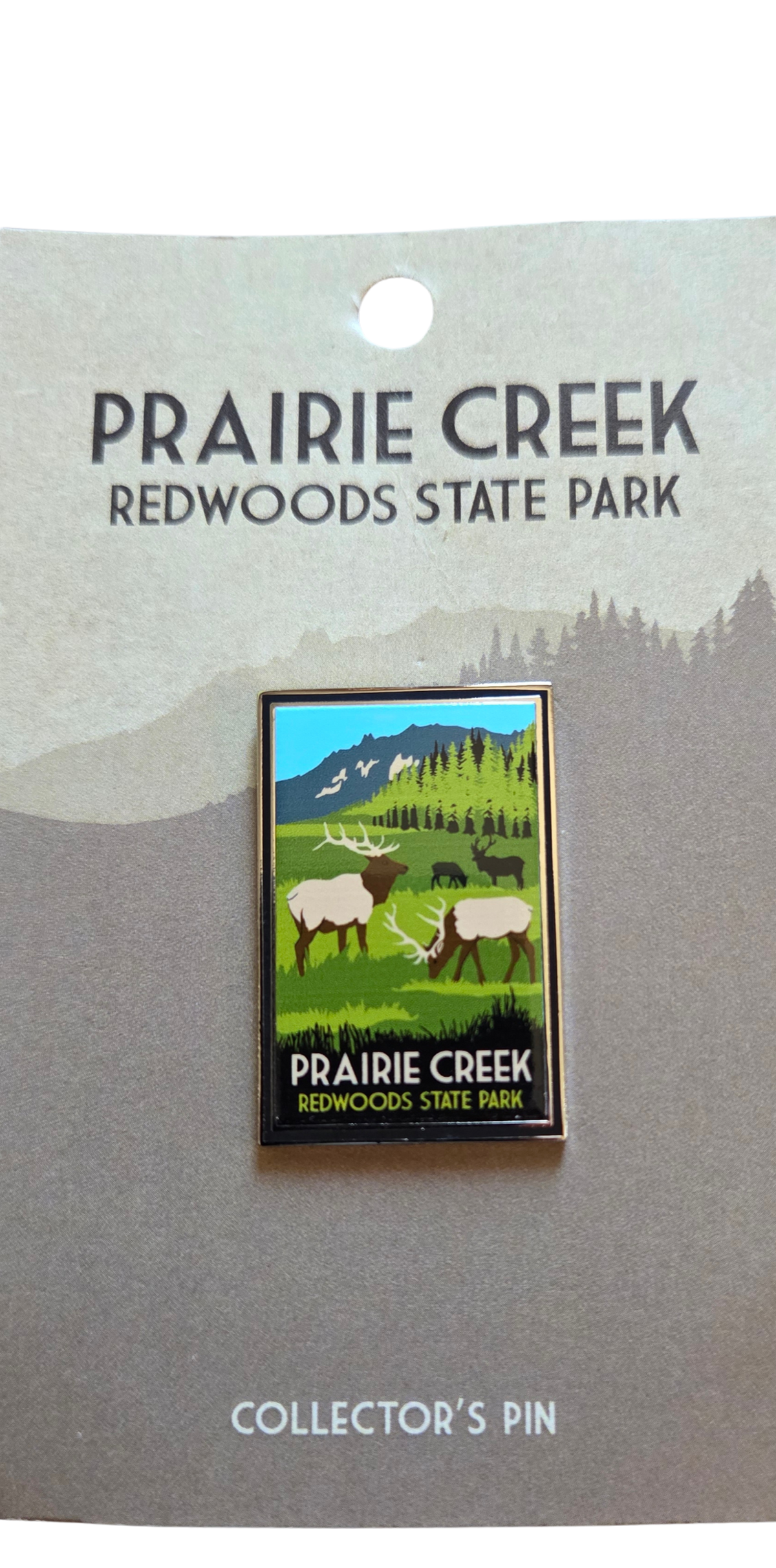 Prairie Creek Redwoods State Park Collator's Pin