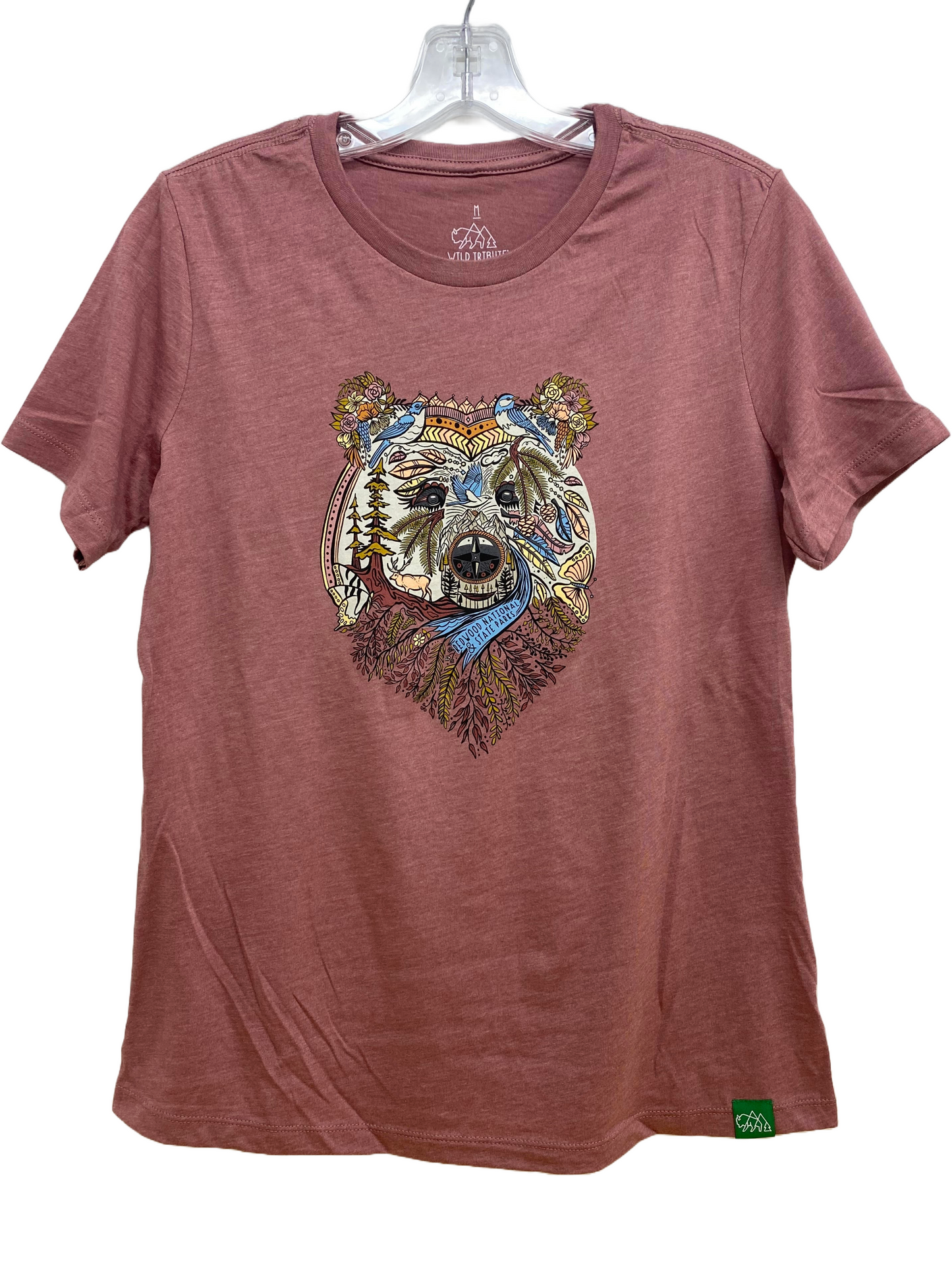 Redwood National & State Parks Boho Bear Tee Shirt