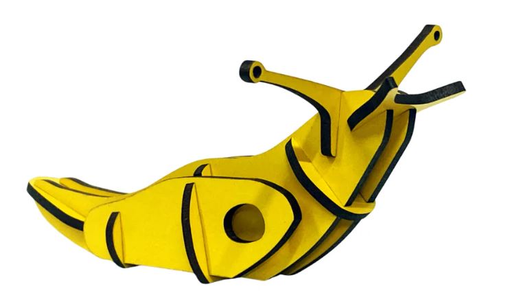 Banana Slug 3D Wooden Puzzle