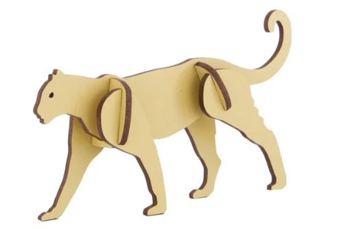 Cougar 3D Wooden Puzzle