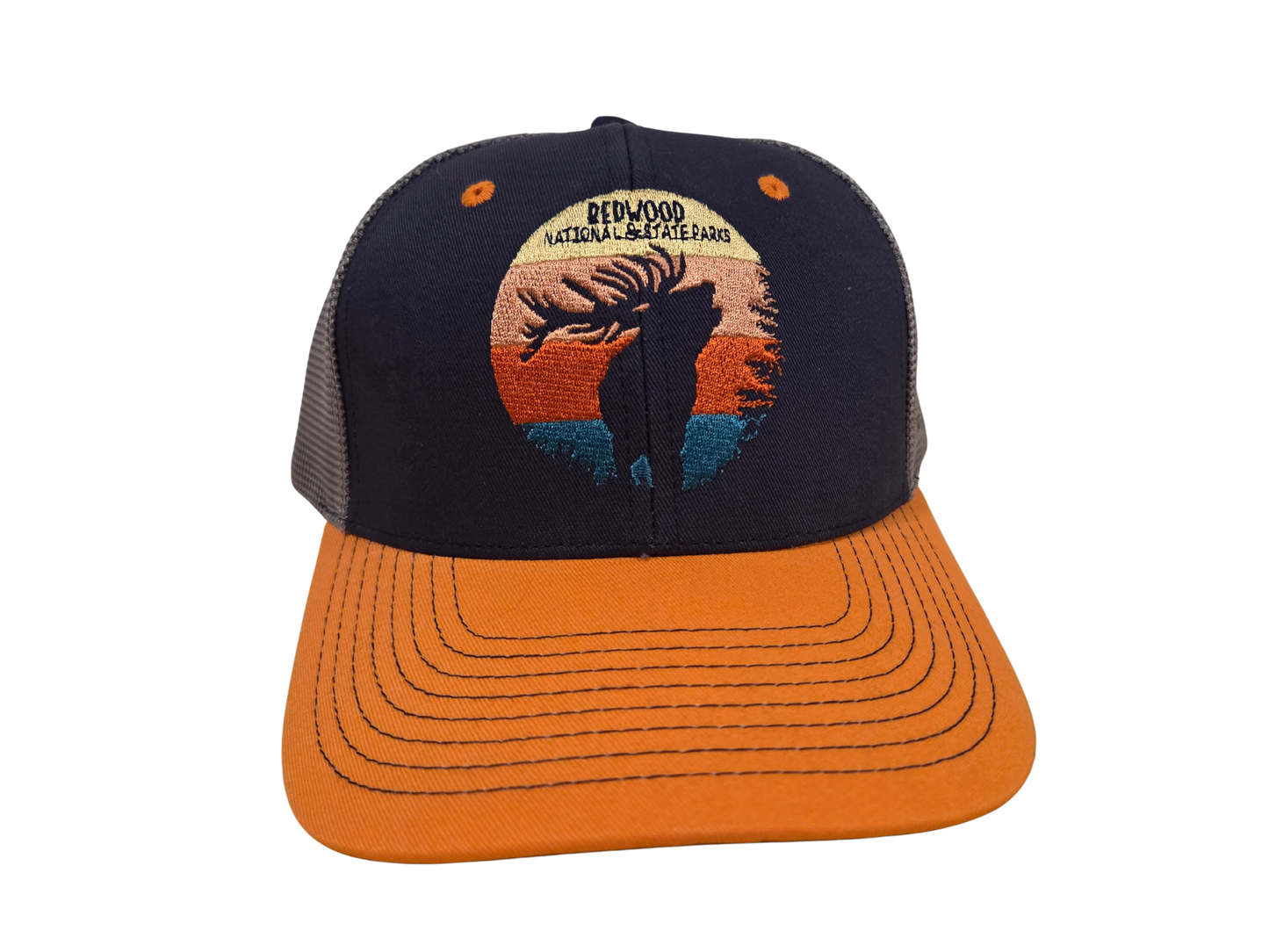 Redwood National and State Parks Elk Stripe Trucker Hat