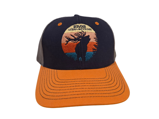 Redwood National and State Parks Elk Stripe Trucker Hat