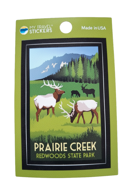 Prairie Creek Redwoods State Park Mini Sticker