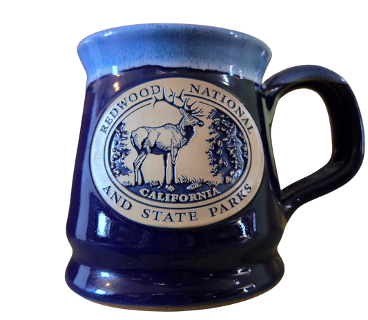 Redwood National and State Parks  Footed Style Pottery Mug