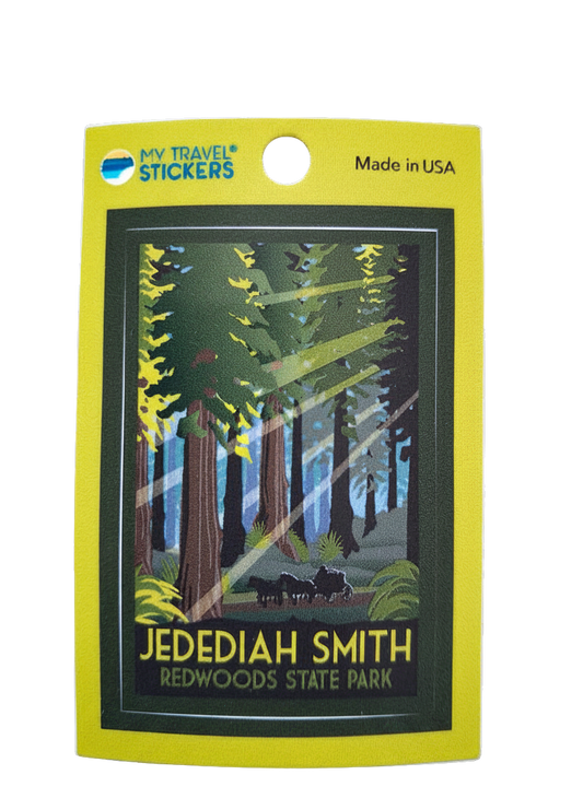 Jedediah Smith Redwoods State Park Mini Sticker