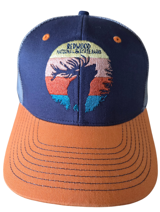 Redwood National and State Parks Elk Stripe Trucker Hat