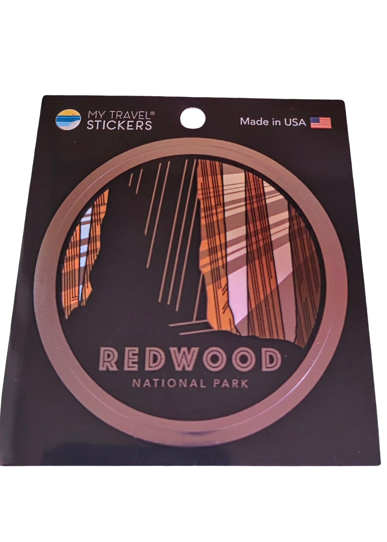 Redwood National Park Reflective Sticker