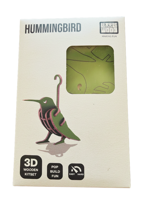 Hummingbird 3D Wooden Puzzle