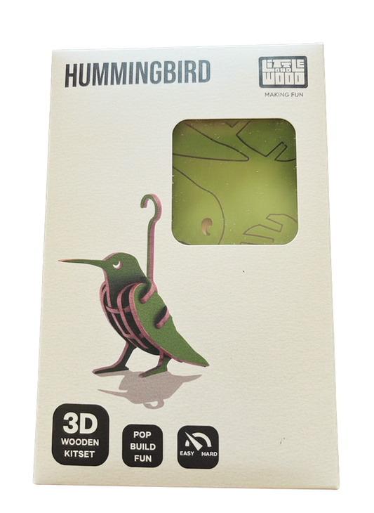 Hummingbird 3D Wooden Puzzle