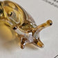 Elysian Shore Banana Slug Hand Blown Glass Pendant