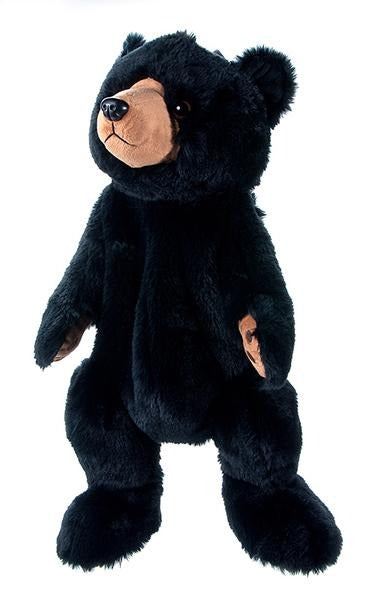 Black Bear Plushie Backpack