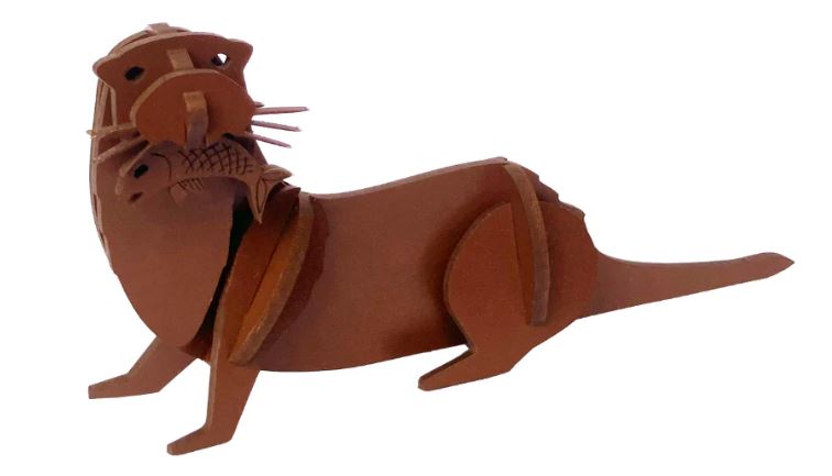 River Otter 3D Wooden Puzzle