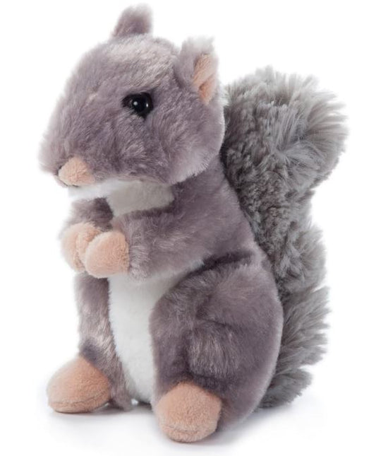 6" Grey Squirrel Plush