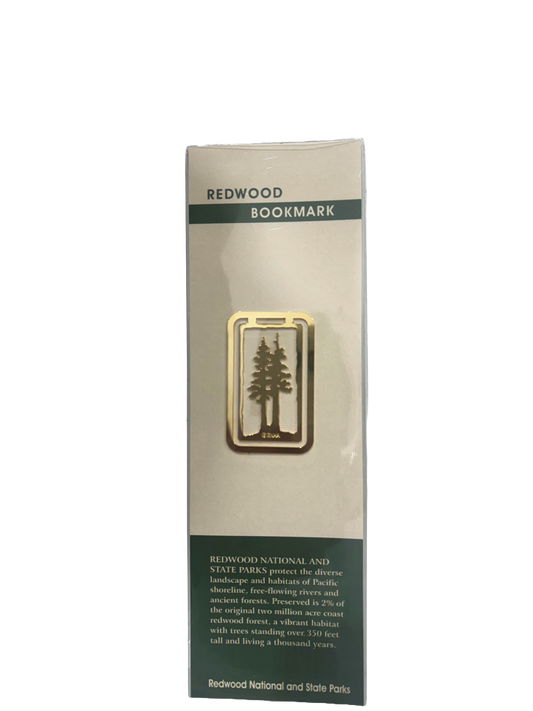 Metal Redwood Bookmark