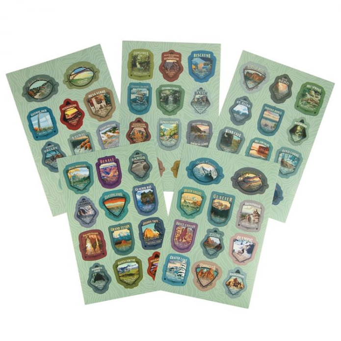 Protect Our National Parks 64 Sticker Set