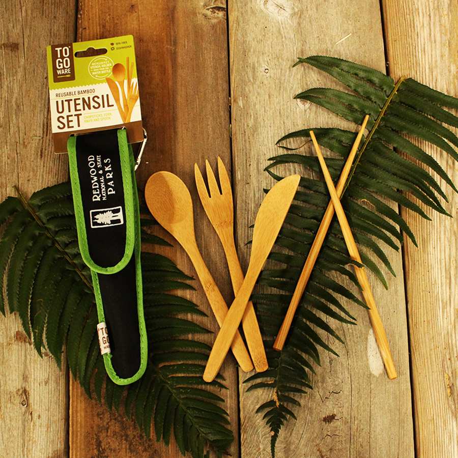 Redwood National & State parks Bamboo Utensil Set