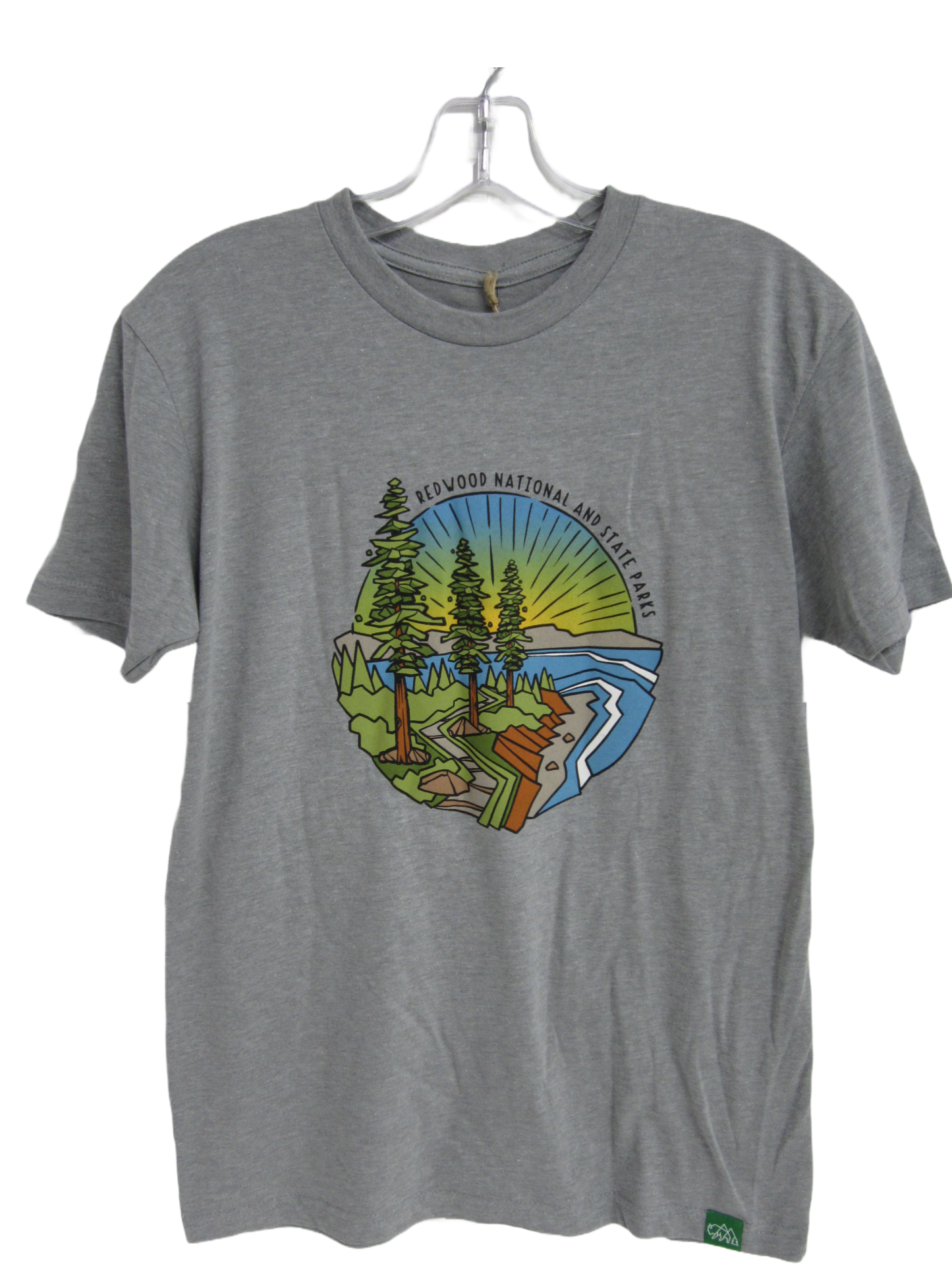 Redwood National & State Parks Coastal T-Shirt - Gray