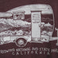 Redwood National & State Parks California Camper T-Shirt - Maroon