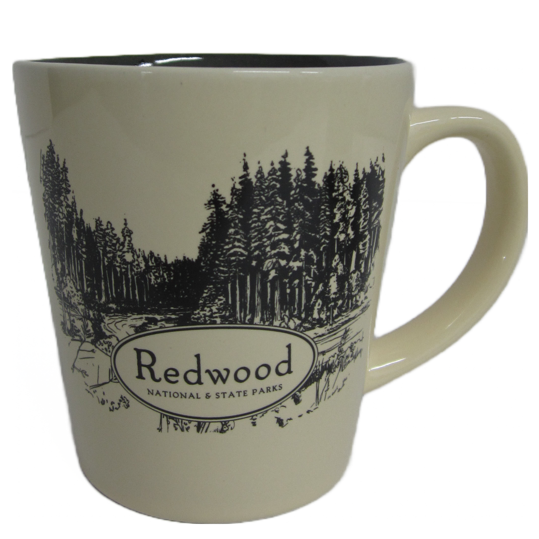Redwood National & State Parks Map 12oz Mug
