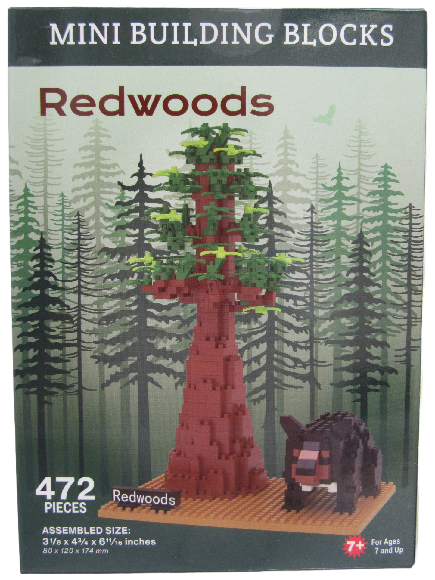 Mini Building Blocks Set Redwood Edition