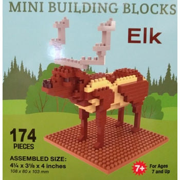 Mini Building Blocks Set Elk Edition