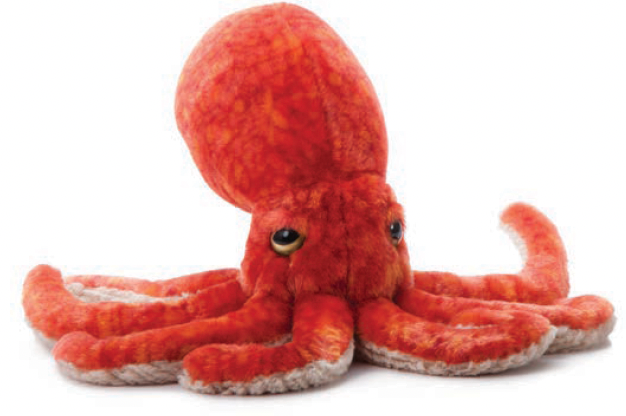 Pacific Octopus Stuffed Animal Plushie