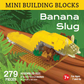 Mini Building Blocks Set Banana Slug Edition