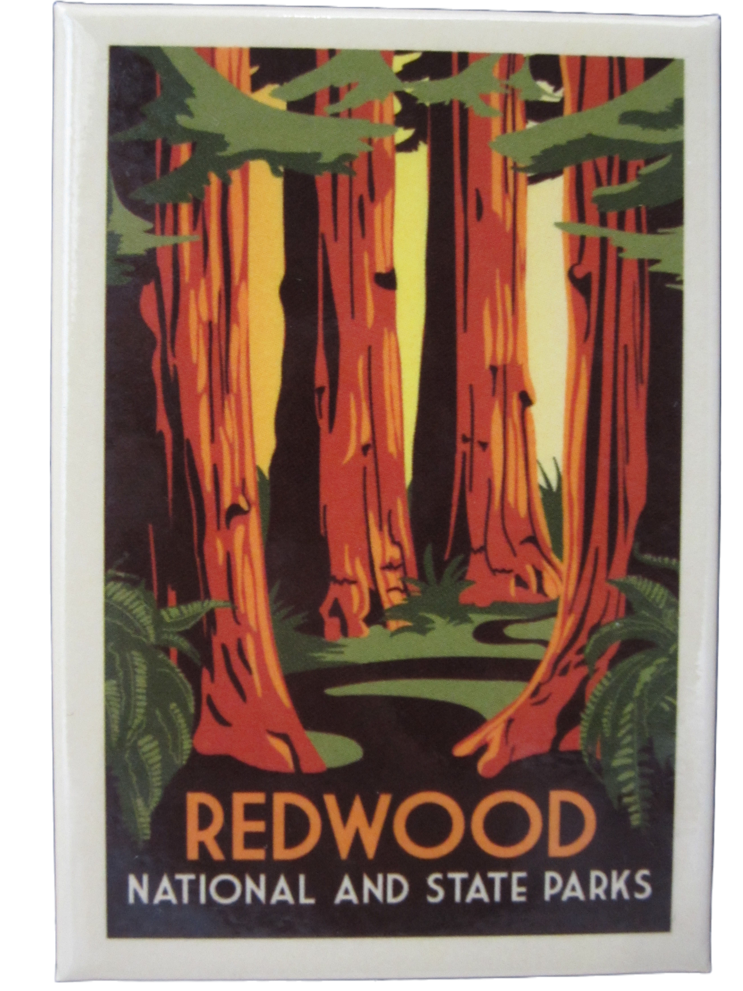Redwood National & State Parks WPA Magnet
