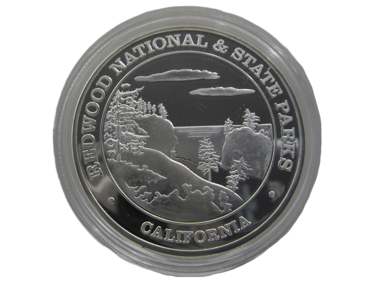 Redwood National & State Parks California Metal Coin