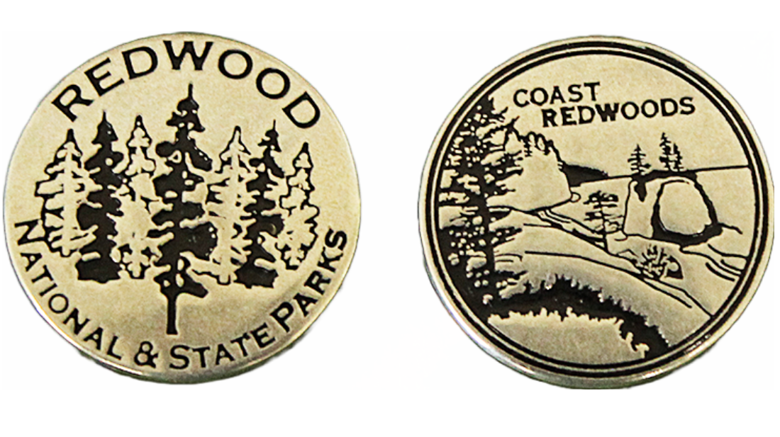 Redwood National & State Parks Token (NickelSize)